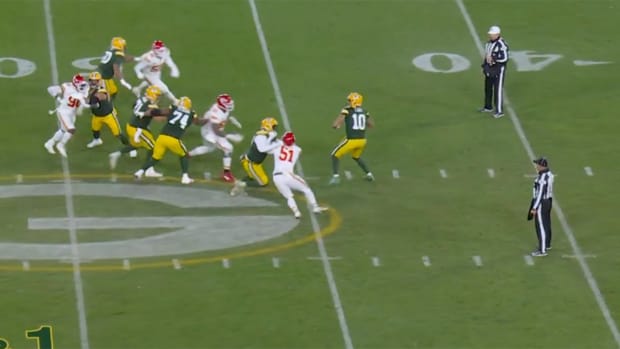 Green Bay Packers QB Jordan Love